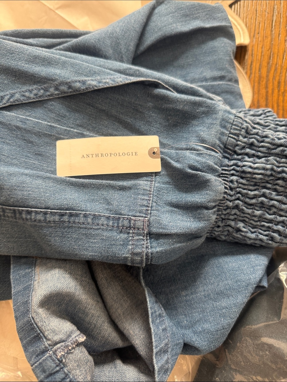 Anthropologie Pilcro Reese Wide-Leg Pull-On Jeans ~ Size / NWT - Picture 7 of 7